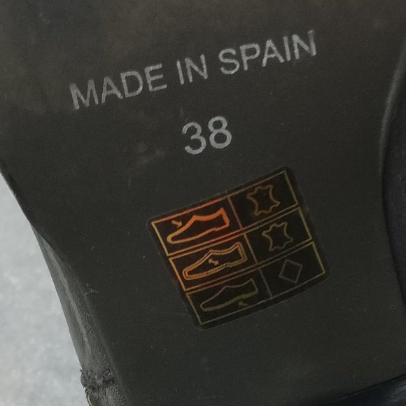 Ankle Boot 100% Leather Low heel Zip Ombre Ankle boot Made in Spain Miista 38/7 - Picture 4 of 8